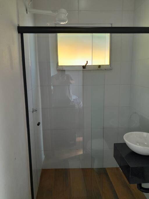 Por De Sol No Mar Da Cama Villa Caraguatatuba Kültér fotó