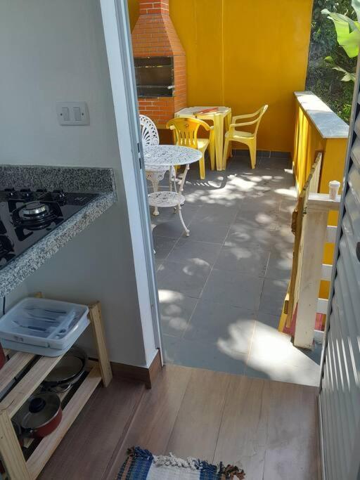 Por De Sol No Mar Da Cama Villa Caraguatatuba Kültér fotó